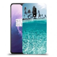 חופשה גן עדן כיסוי מגן קשיח מעוצב ל OnePlus 7 יחידה אחת סקרין מובייל