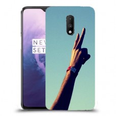 שלום בשבילך כיסוי מגן קשיח מעוצב ל OnePlus 7 יחידה אחת סקרין מובייל