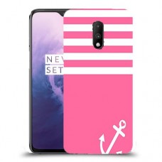 ורוד ימית כיסוי מגן קשיח מעוצב ל OnePlus 7 יחידה אחת סקרין מובייל