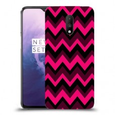 קווי סגול כיסוי מגן קשיח מעוצב ל OnePlus 7 יחידה אחת סקרין מובייל