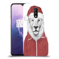 סנטה אריה כיסוי מגן קשיח מעוצב ל OnePlus 7 יחידה אחת סקרין מובייל