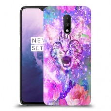 חתול מושלג כיסוי מגן קשיח מעוצב ל OnePlus 7 יחידה אחת סקרין מובייל