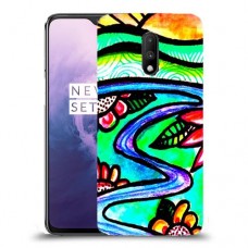 ויטראז 'תמונה כיסוי מגן קשיח מעוצב ל OnePlus 7 יחידה אחת סקרין מובייל