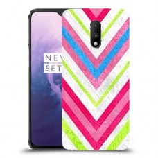 צבעים חשופים כיסוי מגן קשיח מעוצב ל OnePlus 7 יחידה אחת סקרין מובייל