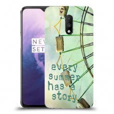 קיץ יש סיפור כיסוי מגן קשיח מעוצב ל OnePlus 7 יחידה אחת סקרין מובייל