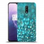 טורקיז יהלומים כיסוי מגן קשיח מעוצב ל OnePlus 7 יחידה אחת סקרין מובייל