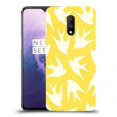 צהוב ציפור החיים כיסוי מגן קשיח מעוצב ל OnePlus 7 יחידה אחת סקרין מובייל