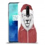 סנטה אריה כיסוי מגן קשיח מעוצב ל OnePlus 7T Pro יחידה אחת סקרין מובייל