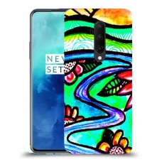 ויטראז 'תמונה כיסוי מגן קשיח מעוצב ל OnePlus 7T Pro יחידה אחת סקרין מובייל