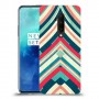 פסים בצבע כיסוי מגן קשיח מעוצב ל OnePlus 7T Pro יחידה אחת סקרין מובייל