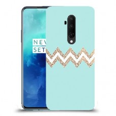פסים בירוק כיסוי מגן קשיח מעוצב ל OnePlus 7T Pro יחידה אחת סקרין מובייל