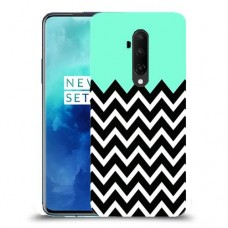 פסים במנטה כיסוי מגן קשיח מעוצב ל OnePlus 7T Pro יחידה אחת סקרין מובייל