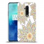 חמניות בלבן כיסוי מגן קשיח מעוצב ל OnePlus 7T Pro יחידה אחת סקרין מובייל