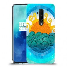 זריחה ליד הים כיסוי מגן קשיח מעוצב ל OnePlus 7T Pro יחידה אחת סקרין מובייל