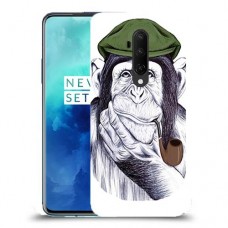 חשיבה קוף כיסוי מגן קשיח מעוצב ל OnePlus 7T Pro יחידה אחת סקרין מובייל