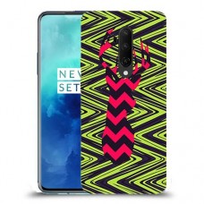 עניבה על גרין כיסוי מגן קשיח מעוצב ל OnePlus 7T Pro יחידה אחת סקרין מובייל