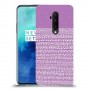 נקודות לבנות בסגול כיסוי מגן קשיח מעוצב ל OnePlus 7T Pro יחידה אחת סקרין מובייל