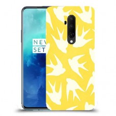 צהוב ציפור החיים כיסוי מגן קשיח מעוצב ל OnePlus 7T Pro יחידה אחת סקרין מובייל