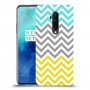 שורות צהובות-ירוקות כיסוי מגן קשיח מעוצב ל OnePlus 7T Pro יחידה אחת סקרין מובייל