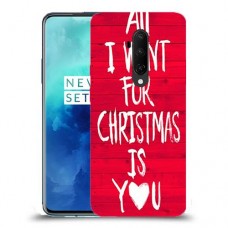 אתה עבור חג המולד כיסוי מגן קשיח מעוצב ל OnePlus 7T Pro יחידה אחת סקרין מובייל