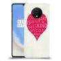 אהבה היא אדיבה כיסוי מגן קשיח מעוצב ל OnePlus 7T יחידה אחת סקרין מובייל