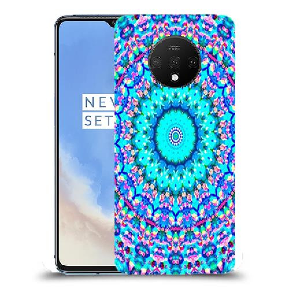 מנדלה בצבע כיסוי מגן קשיח מעוצב ל OnePlus 7T יחידה אחת סקרין מובייל
