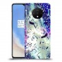 גשם מתכת כיסוי מגן קשיח מעוצב ל OnePlus 7T יחידה אחת סקרין מובייל