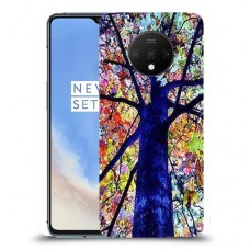 עץ ניאון כיסוי מגן קשיח מעוצב ל OnePlus 7T יחידה אחת סקרין מובייל