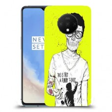 לא חולצת טריקו מצחיקה כיסוי מגן קשיח מעוצב ל OnePlus 7T יחידה אחת סקרין מובייל