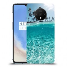 חופשה גן עדן כיסוי מגן קשיח מעוצב ל OnePlus 7T יחידה אחת סקרין מובייל