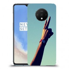 שלום בשבילך כיסוי מגן קשיח מעוצב ל OnePlus 7T יחידה אחת סקרין מובייל