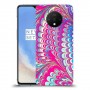 טווס סיפור כיסוי מגן קשיח מעוצב ל OnePlus 7T יחידה אחת סקרין מובייל