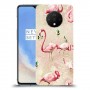 פלמינגו ורוד כיסוי מגן קשיח מעוצב ל OnePlus 7T יחידה אחת סקרין מובייל