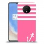 ורוד ימית כיסוי מגן קשיח מעוצב ל OnePlus 7T יחידה אחת סקרין מובייל