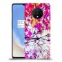 סתיו סגול כיסוי מגן קשיח מעוצב ל OnePlus 7T יחידה אחת סקרין מובייל