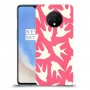 החיים האדומים כיסוי מגן קשיח מעוצב ל OnePlus 7T יחידה אחת סקרין מובייל