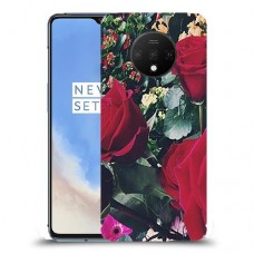 ורדים כיסוי מגן קשיח מעוצב ל OnePlus 7T יחידה אחת סקרין מובייל