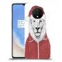 סנטה אריה כיסוי מגן קשיח מעוצב ל OnePlus 7T יחידה אחת סקרין מובייל