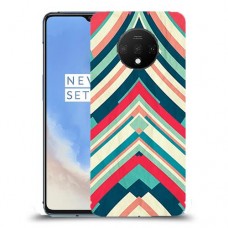 פסים בצבע כיסוי מגן קשיח מעוצב ל OnePlus 7T יחידה אחת סקרין מובייל