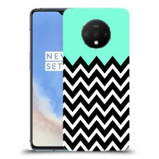 פסים במנטה כיסוי מגן קשיח מעוצב ל OnePlus 7T יחידה אחת סקרין מובייל