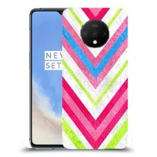 צבעים חשופים כיסוי מגן קשיח מעוצב ל OnePlus 7T יחידה אחת סקרין מובייל