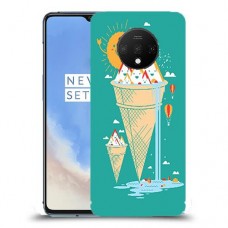 גלידה סאני כיסוי מגן קשיח מעוצב ל OnePlus 7T יחידה אחת סקרין מובייל