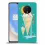 גלידה סאני כיסוי מגן קשיח מעוצב ל OnePlus 7T יחידה אחת סקרין מובייל
