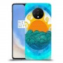 זריחה ליד הים כיסוי מגן קשיח מעוצב ל OnePlus 7T יחידה אחת סקרין מובייל