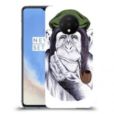 חשיבה קוף כיסוי מגן קשיח מעוצב ל OnePlus 7T יחידה אחת סקרין מובייל