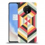 הצגת הפשטה כיסוי מגן קשיח מעוצב ל OnePlus 7T יחידה אחת סקרין מובייל