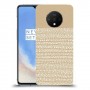 נקודות לבנות כיסוי מגן קשיח מעוצב ל OnePlus 7T יחידה אחת סקרין מובייל