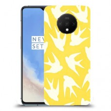 צהוב ציפור החיים כיסוי מגן קשיח מעוצב ל OnePlus 7T יחידה אחת סקרין מובייל
