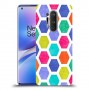 ניאון חלת דבש כיסוי מגן קשיח מעוצב ל OnePlus 8 Pro יחידה אחת סקרין מובייל