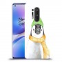 פינגווין בקור כיסוי מגן קשיח מעוצב ל OnePlus 8 Pro יחידה אחת סקרין מובייל